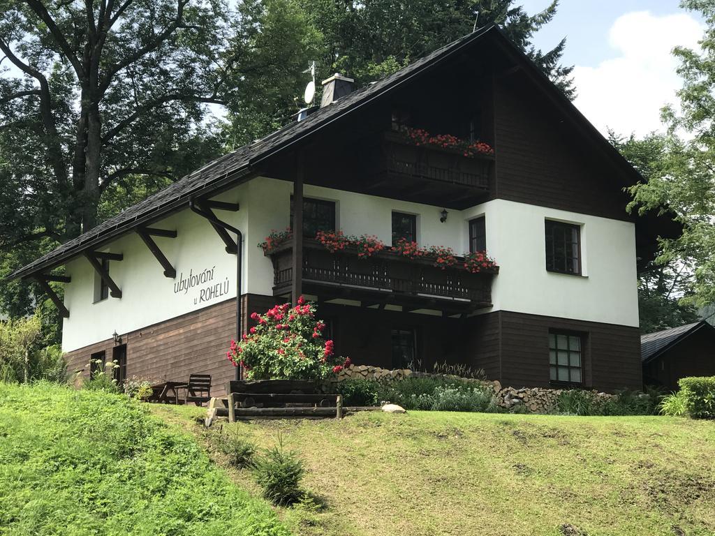Ubytovani U Rohelu Karlova Studanka Bagian luar foto